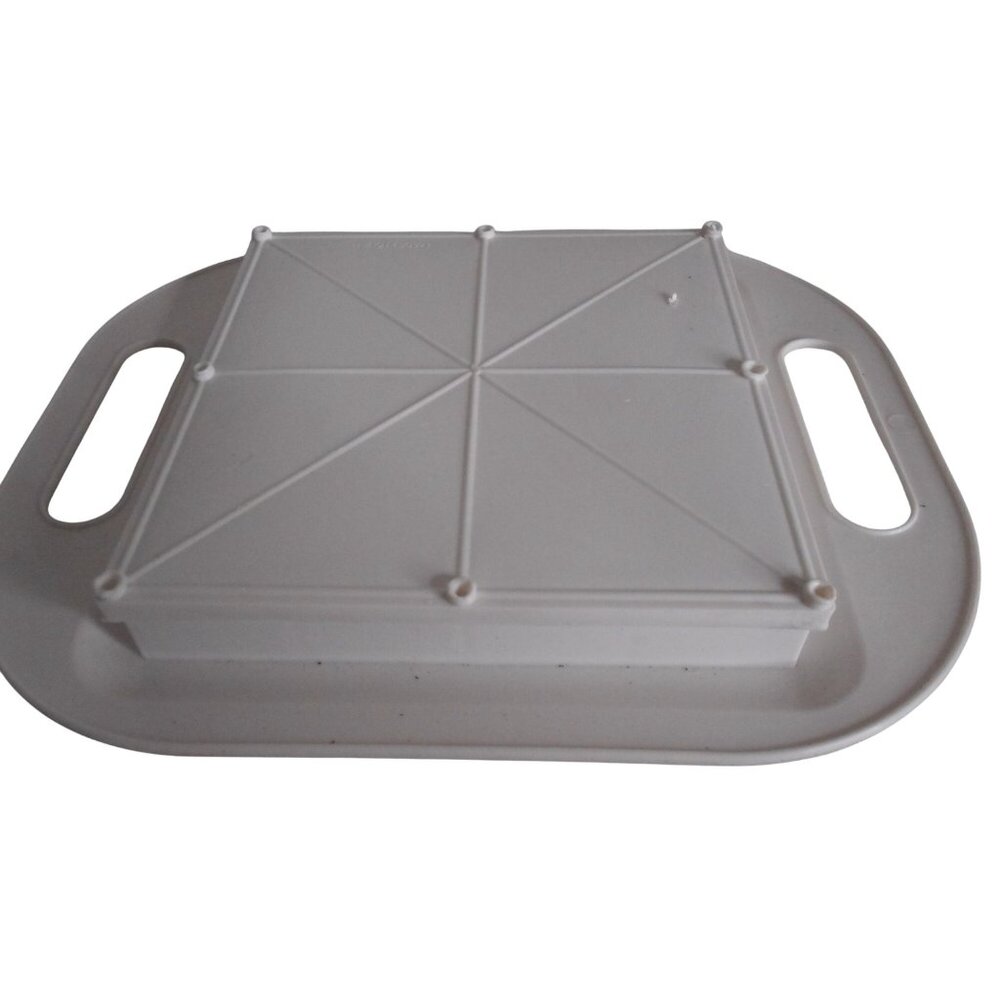 NIB Micro Hot Plate Thermal insulating Stone Keeps Food Hot Handles Stay Cool #2 - Picture 3 of 6